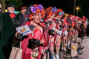 Maspamoon se despide con seis horas de música y fiesta y la quema de la sardina (Foto TA)